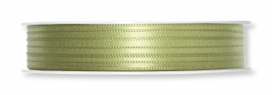 Doppel Satinband grün - hell-lindgrün 03mm x 50m