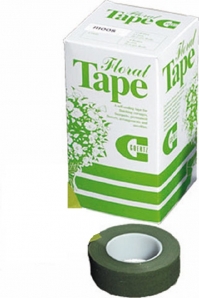 Floral Tape breit dunkelgrün 1 Rolle