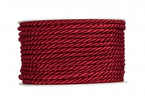 Kordelband bordeaux 4mm25m