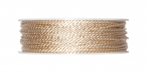 Kordelband creme 2mm50m