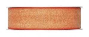Dekoband Organza orange 25mm50m