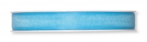 Dekoband Organza türkis 10mm50m