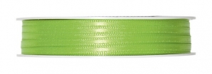 Doppel Satinband hellgrün 3mm x 50m