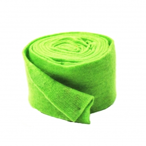 Wollband Lehner Wolle grün-lindgrün 13cm5m