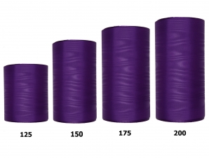 Kranzband lila in verschiedenen Breiten  25m  auf der Rolle