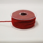 Dochtfaden Lehner Wollschnur in rot 5mm35m