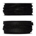 Filzband schwarz in zwei Größen
