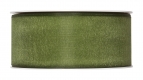 Dekoband Organza grün 40mm50m