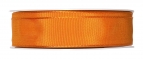 Satinband - Drahtkante orange 25mm x 25m