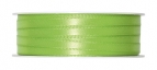 Doppel Satinband hellgrün 6mm x 50m