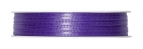 Doppel Satinband lila 3mm x 50m