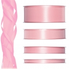 Satinband rosa 50m in verschiedenen Größen