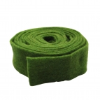 Wollband Lehner Wolle grün 7,5cm5m
