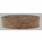 Wollband Lehner Wolle taupe 7,5cm5m