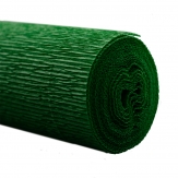 Floristenkrepp grün - dunkelgrün 50x250cm  1Rolle