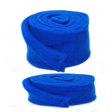 X!Wollvlies Topfband Lehner Wolle blau in 2 Größen