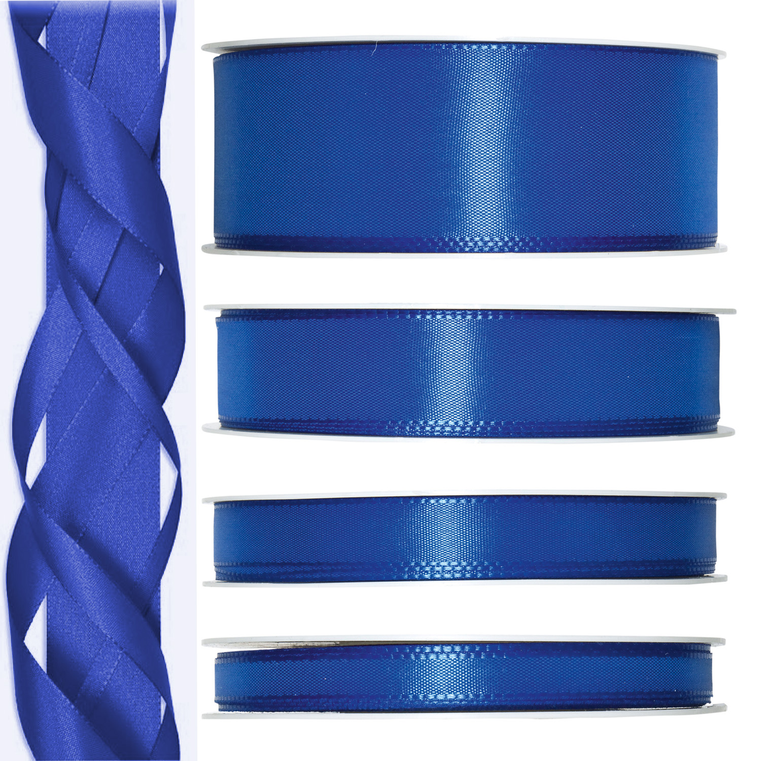 Basic Taftband dunkelblau 25 mm x 50 m 